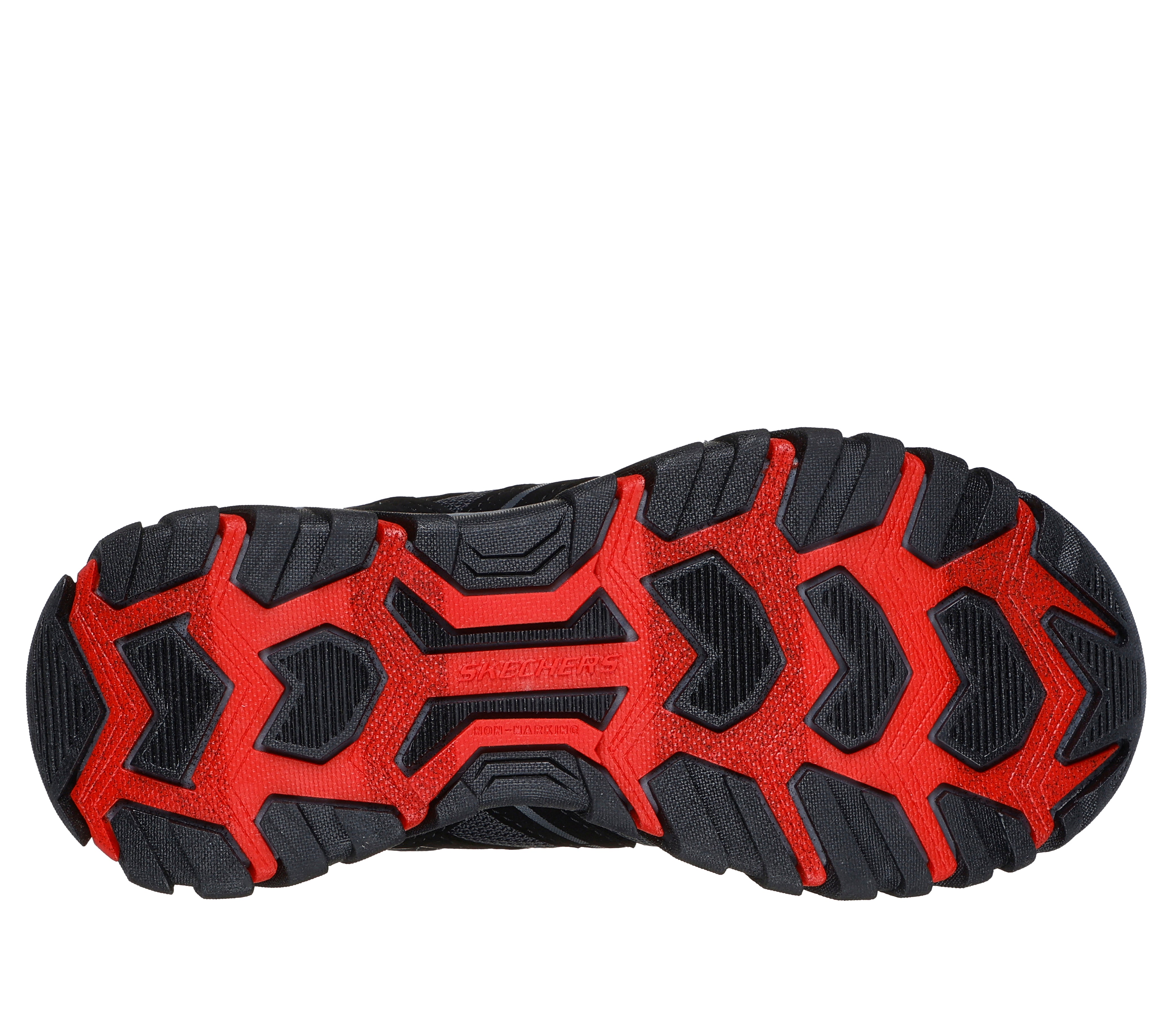 Skechers Ghete copii baieti RUGGED RANGER STORM TRAIL 406412L BLACK/RED ICB0086-BKRD