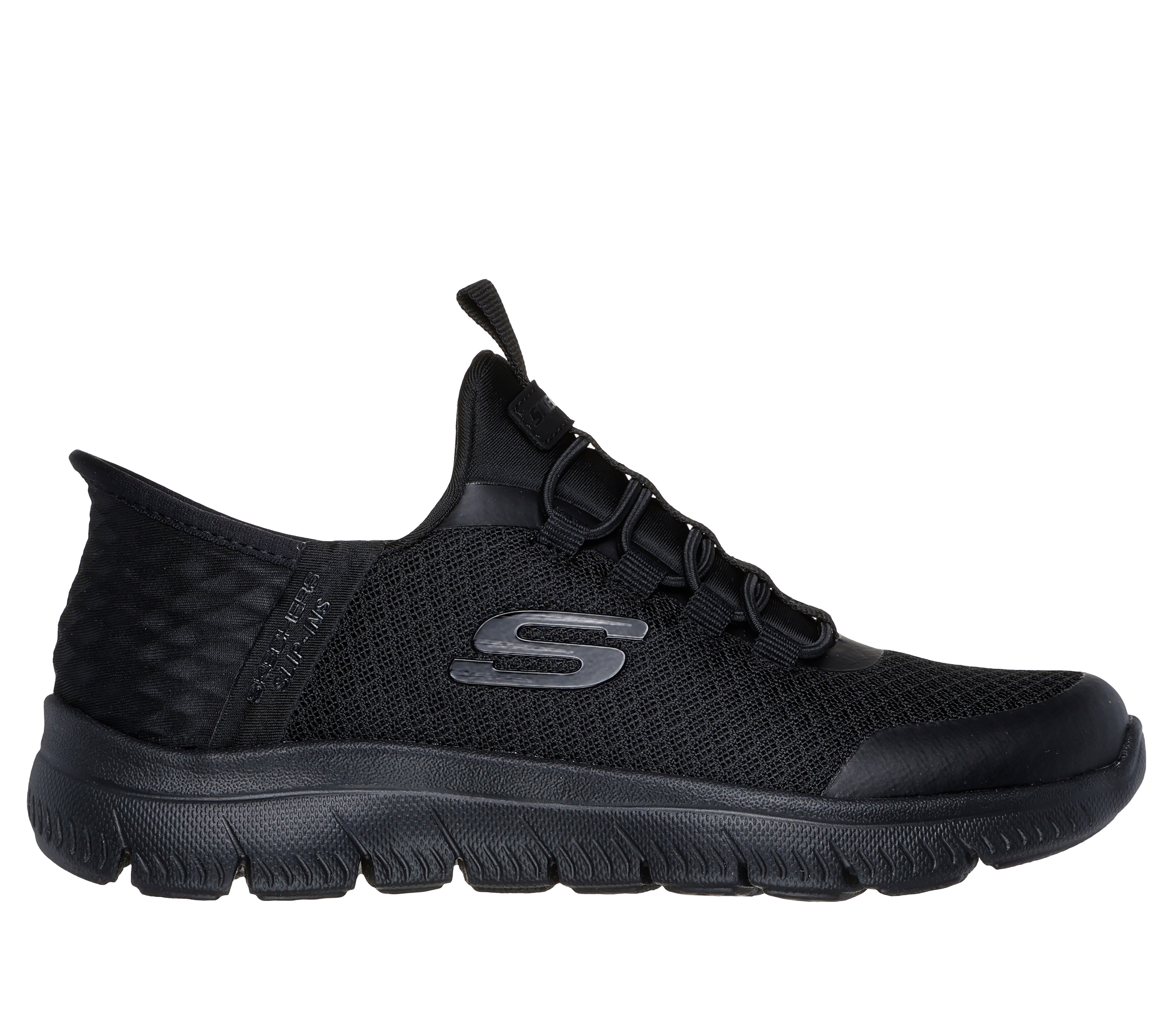 Skechers Pantofi copii baieti sport SUMMITS HIGH RANGE 403833L BLACK ICB0087-BBK