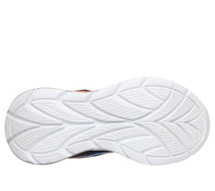 Skechers Pantofi copii baieti sport FLEX GLOW ULTRA 400139L BLACK/SILVER ICB0100-BKSL