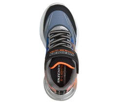 Skechers Pantofi copii baieti sport FLEX GLOW ULTRA 400139L BLACK/SILVER ICB0100-BKSL