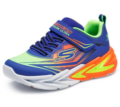 Skechers Pantofi copii baieti sport FLEX GLOW ULTRA 400139L BLUE/MULTICOLOR ICB0100-BLMT