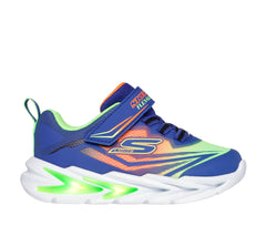 Skechers Pantofi copii baieti sport S LIGHTS FLEX GLOW ULTRA 400139N BLUE/MULTICOLOR ICB0101-BLMT