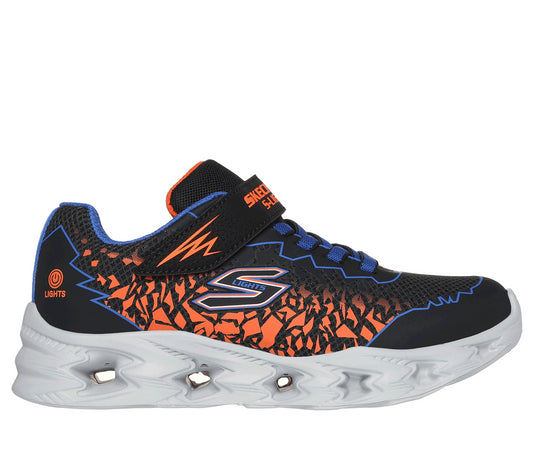 Skechers Pantofi copii baieti sport VORTEX 2.0 ZORENTO 400603L BLACK/BLUE/ORANGE ICB0104-BBOR