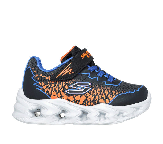 Skechers Pantofi copii baieti sport VORTEX 2.0 ZORENTO 400603N BLACK/BLUE/ORANGE ICB0105-BBOR