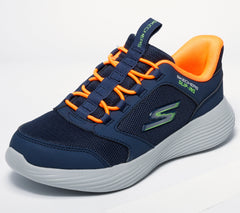 Skechers Pantofi copii baieti sport GO RUN 400 V2 TURBO BRISK 403899L NAVY/ORANGE ICB0106-NVOR