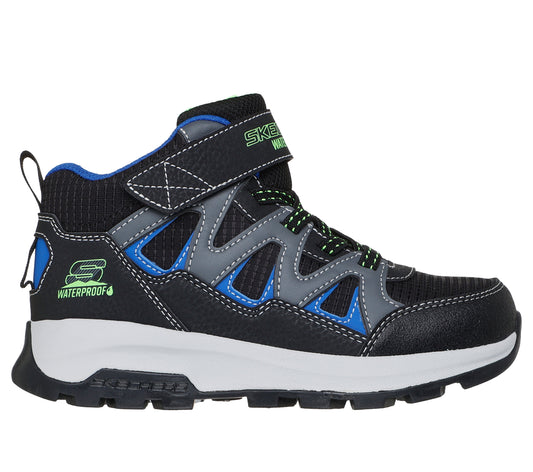 Skechers Ghete copii baieti STORM BLAZER DRIZZLE SQUAD 406377L BLACK/BLUE ICB0109-BKBL