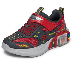 Skechers Pantofi copii baieti sport SKECHERS GARAGE 402150L RED/CHARCOAL ICB0112-RDCC
