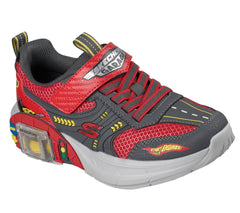 Skechers Pantofi copii baieti sport SKECHERS GARAGE 402150L RED/CHARCOAL ICB0112-RDCC