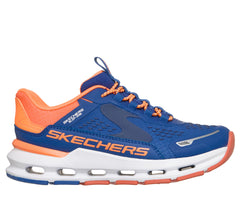 Skechers Pantofi copii baieti sport GLIDE STEP PLUS VISTA LANE 404203L BLUE/ORANGE ICB0113-BLOR