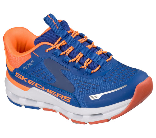 Skechers Pantofi copii baieti sport GLIDE STEP PLUS VISTA LANE 404203L BLUE/ORANGE ICB0113-BLOR