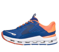 Skechers Pantofi copii baieti sport GLIDE STEP PLUS VISTA LANE 404203L BLUE/ORANGE ICB0113-BLOR