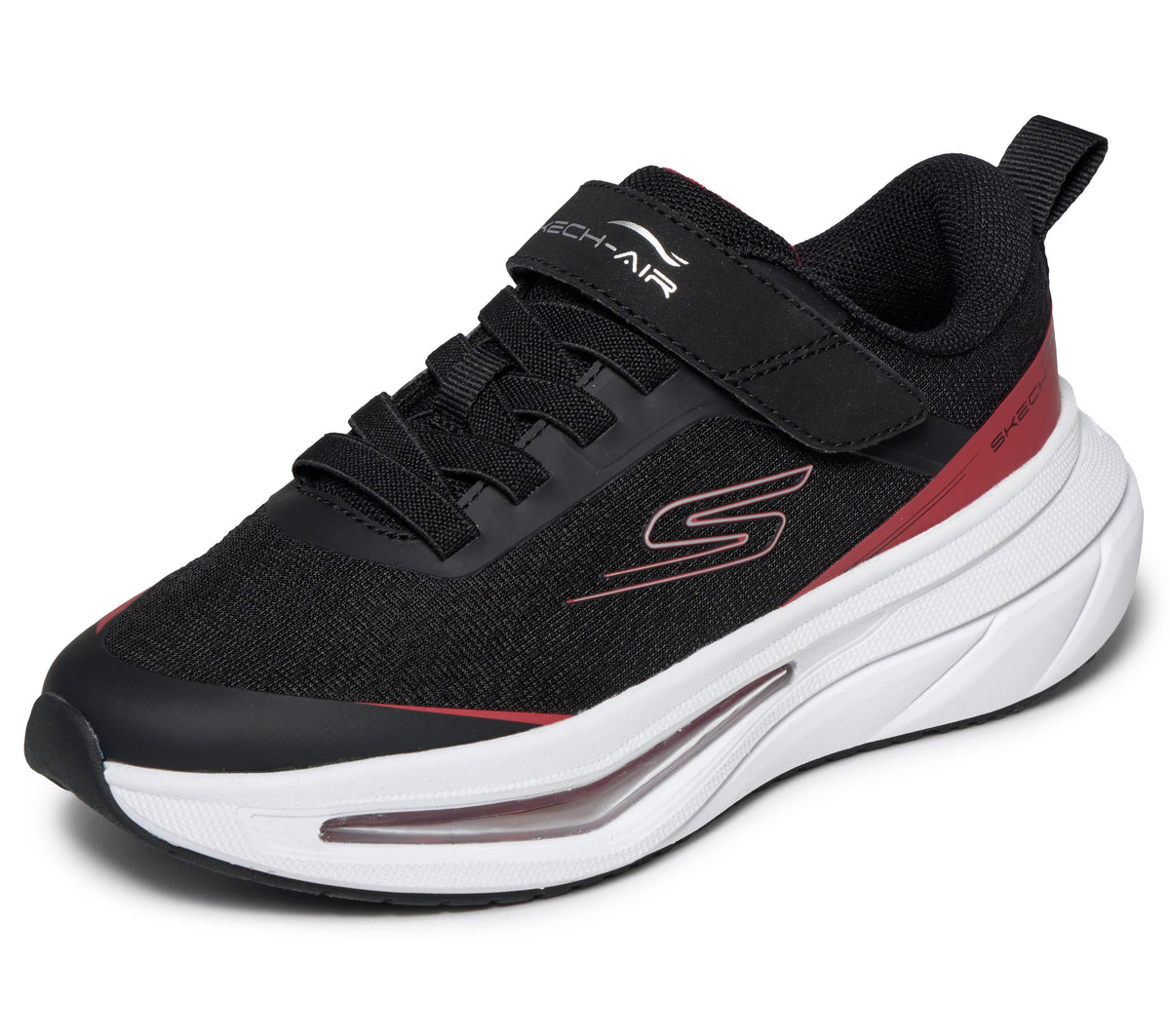 Skechers Pantofi copii baieti sport SKECH AIR 5.0 404095L BLACK/RED ICB0114-BKRD