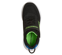 Skechers Pantofi copii baieti sport GO RUN 400 V2 QUANTA STRIDE 405084L BLACK ICB0121-BLK