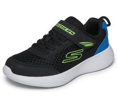 Skechers Pantofi copii baieti sport GO RUN 400 V2 QUANTA STRIDE 405084L BLACK ICB0121-BLK