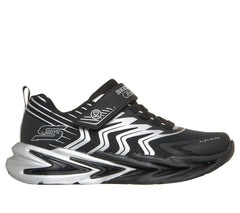 Skechers Pantofi copii baieti sport FLEX GLOW ULTRA PRISM PACER 400141LC BLACK/SILVER ICB0122-BKSL