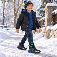 Skechers Ghete copii baieti SKECH O SAURUS LIGHTS 2.0 ARC 400122LC BLACK/LIME ICB0125-BKLM
