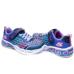 Skechers Pantofi lights copii fete 302312L bleumarin ICF0051-BLM