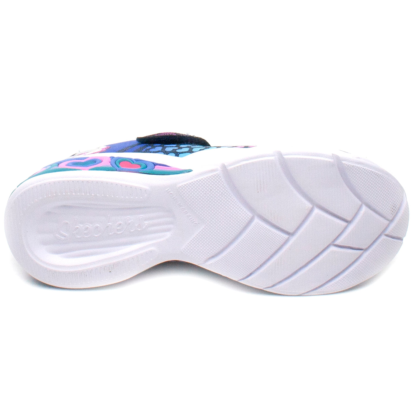 Skechers Pantofi lights copii fete 302312L bleumarin ICF0051-BLM