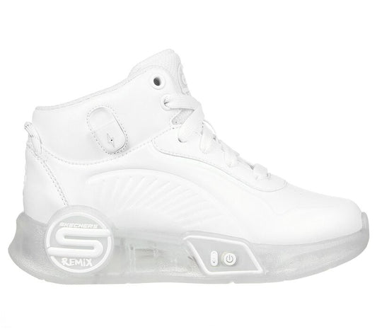 Skechers Ghete copii fete lights 310100L alb ICF0061-ALB