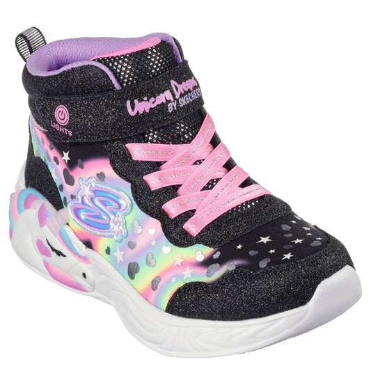 Skechers Ghete Copii Fete S 302332L BLACK/MULTICOLOR BLACK/MULTICOLOR ICF0062-BKMT