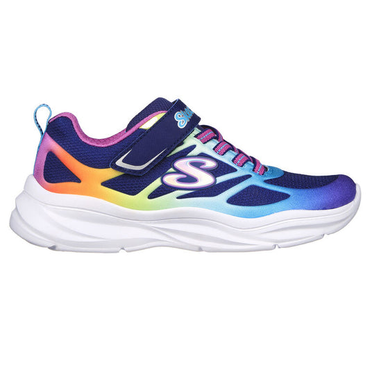 Skechers Pantofi copii sport fete POWER JAMS 303503L NAVY/MULTICOLOR NVMT ICF0079-NVMT