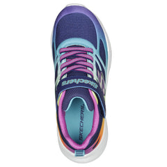 Skechers Pantofi copii sport fete POWER JAMS 303503L NAVY/MULTICOLOR NVMT ICF0079-NVMT