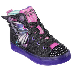 Skechers Ghete copii fete TW LITES 314350L BLACK/MULTICOLOR ICF0084-BKMT