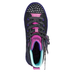 Skechers Ghete copii fete TW LITES 314350L BLACK/MULTICOLOR ICF0084-BKMT