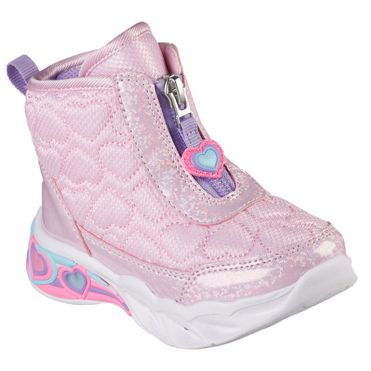 Skechers Ghete copii fete 302666N SWEET HEART LIGHTS 302666N PKMT ICF0085-PKMT