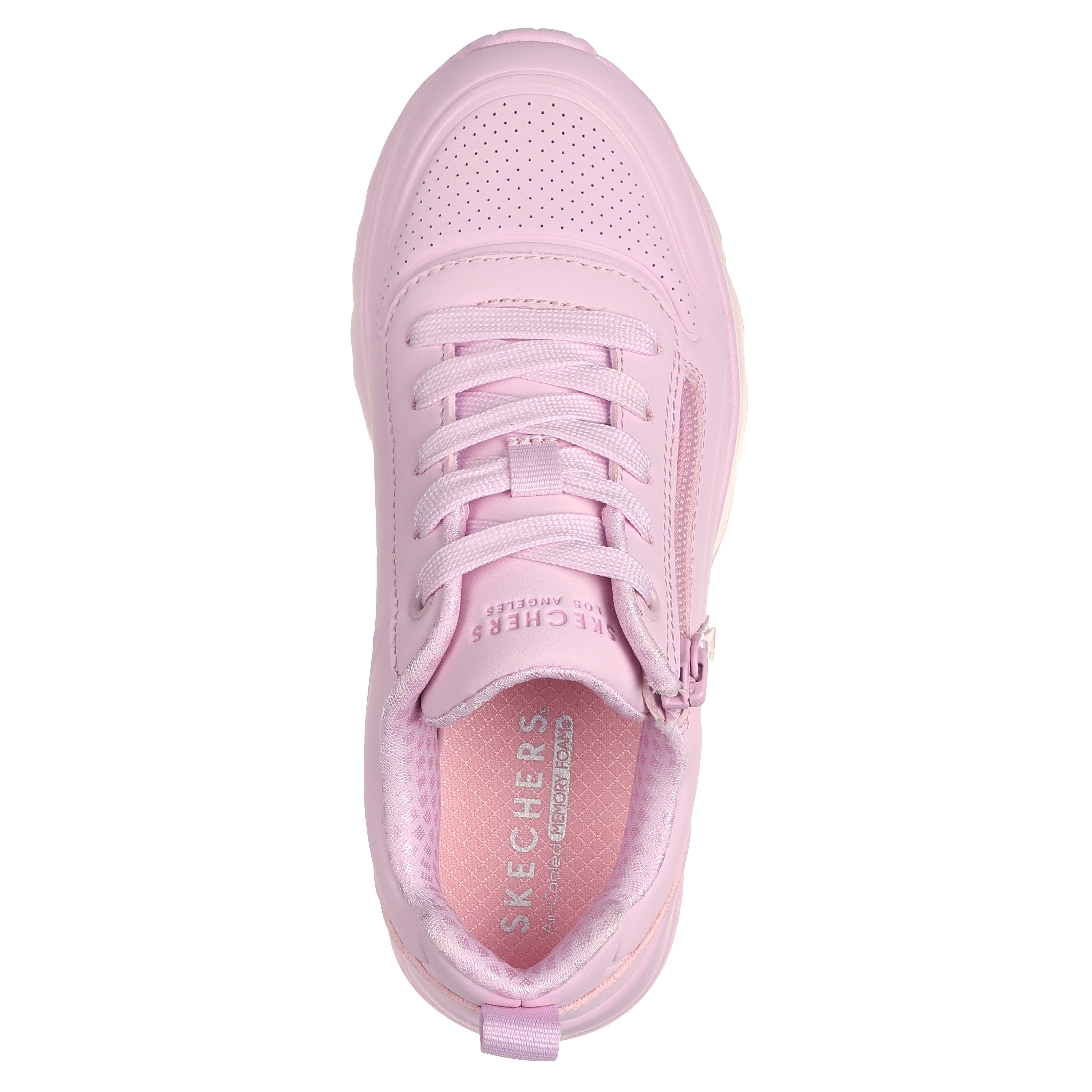 Skechers Pantofi copii sport fete UNO LITE EASY ZIP 310387L LIGHT PINK ICF0094-LTPK