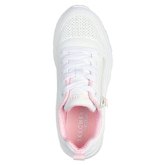 Skechers Pantofi copii sport fete UNO LITE EASY ZIP 310387L WHITE ICF0094-WHT