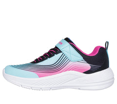 Skechers Pantofi copii fete sport MICROSPEC ADVANCE 303575L AQUA/PURPLE ICF0099-AQPR