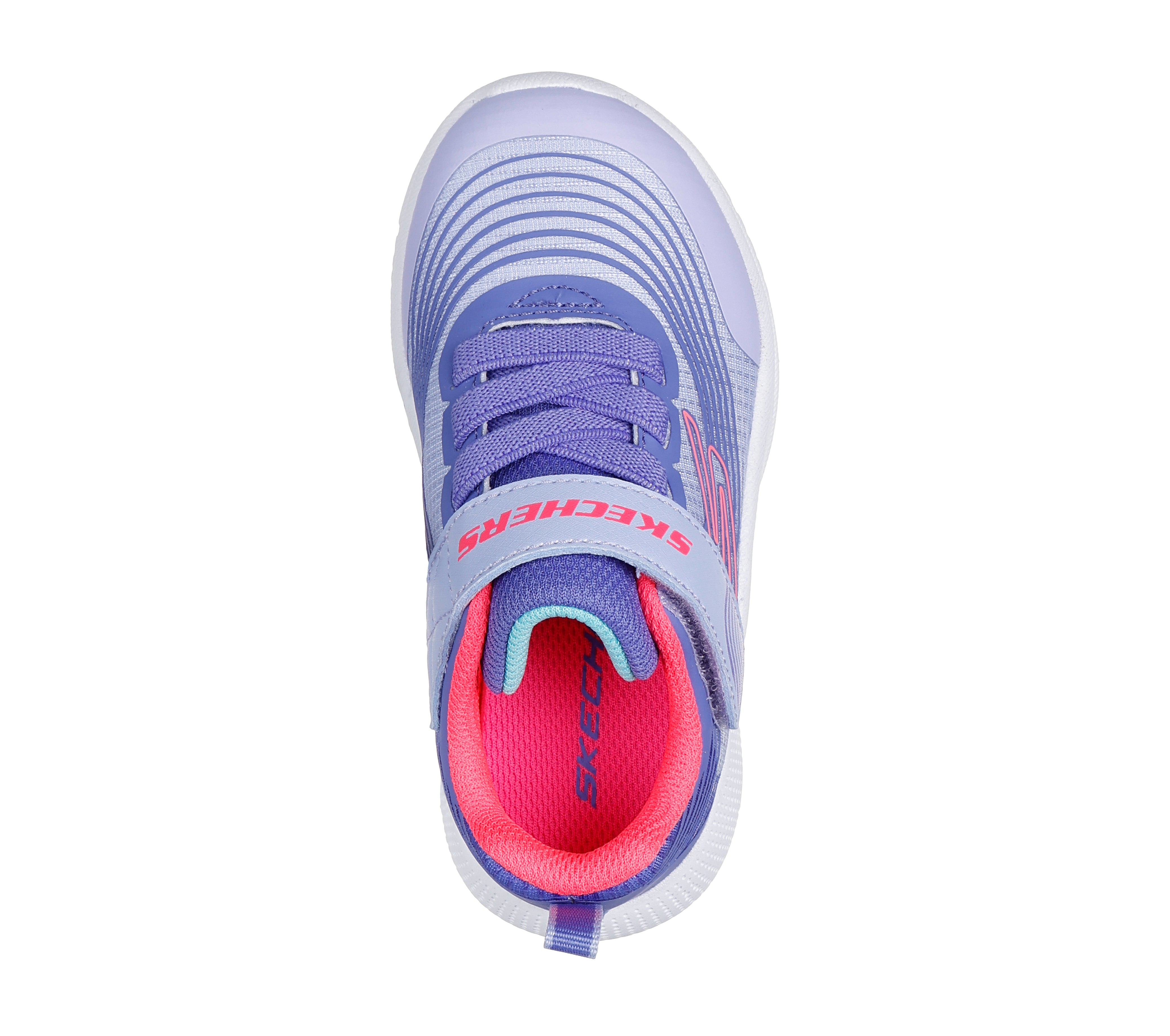 Skechers Pantofi copii fete sport MICROSPEC ADVANCE 303575N LAVENDER NEON PINK ICF0100-LVNP