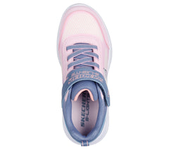 Skechers Pantofi copii fete sport SKECHERS SOLA GLOW 303714L GRAY/LIGHT PINK ICF0103-GYLP