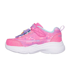 Skechers Pantofi copii fete sport 302214N NAVY/MULTICOLOR PINK/MULTICOLOR ICF0104-PKMT