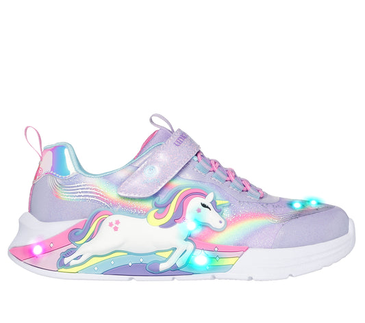 Skechers Pantofi copii fete sport UNICORN CHASER 302298L LAVENDER/MULTICOLOR ICF0105-LVMT