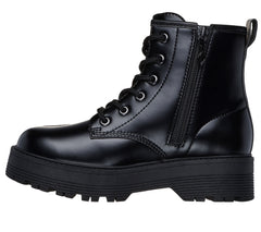 Skechers Ghete copii fete GRAVLEN HI METALLIC HEART 303409L BLK ICF0107-BLK