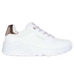 Skechers Pantofi copii fete sport UNO LITE METALLIC MODE 310384L WHITE ICF0108-WHT