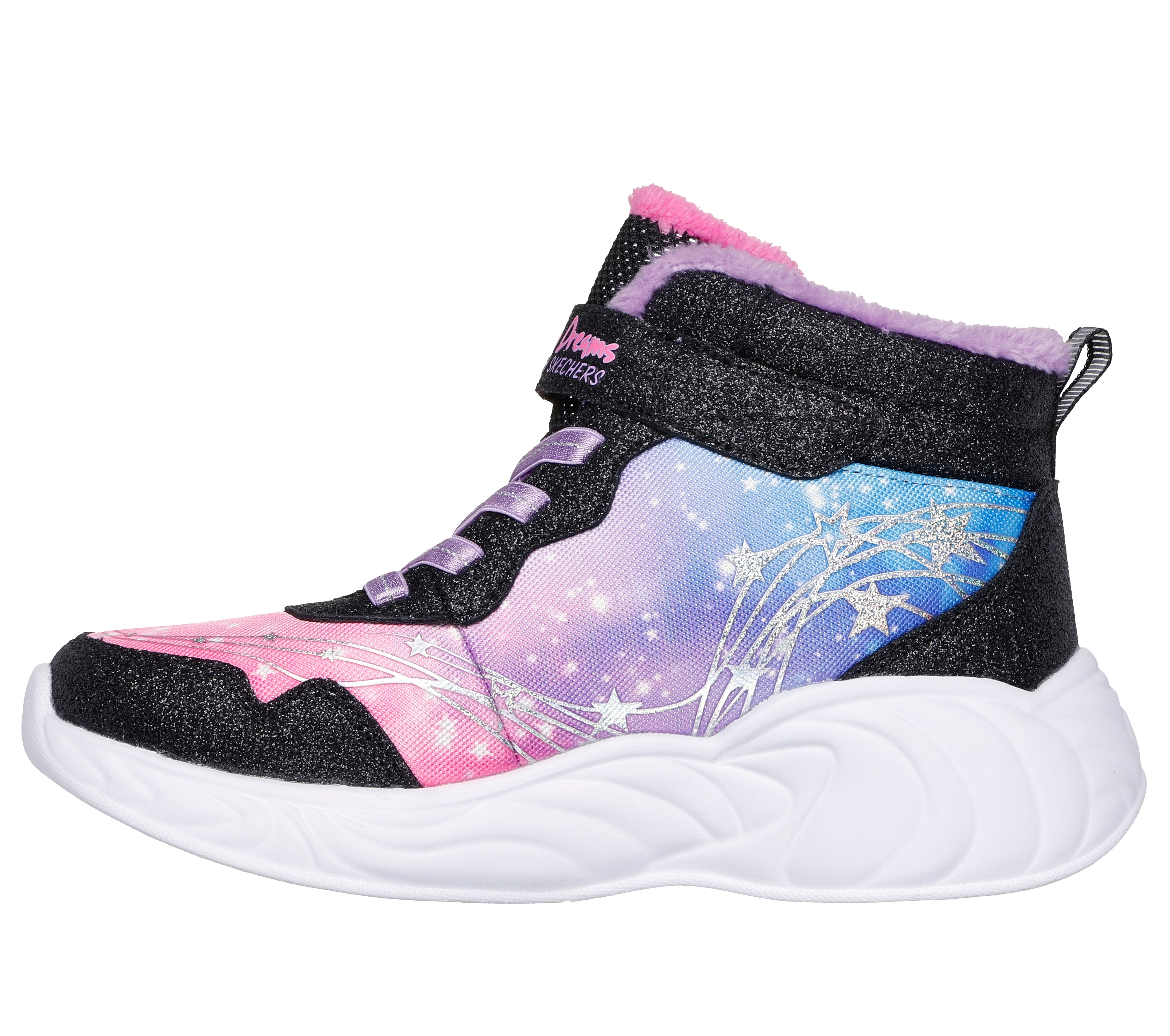 Skechers Ghete copii fete UNICORN DREAMS MAGICAL COVE 303057L BLACK/MULTICOLOR ICF0111-BKMT