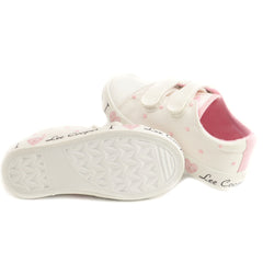 Lee Cooper Pantofi copii fete sport LCW 25 02 3264K WHITE ICF0116-WHT
