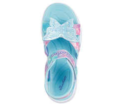 Skechers Sandale copii fete S LIGHTS® JUMPSTERS SANDAL BU 303109L AQUA/MULTICOLOR ICF0119-AQMT
