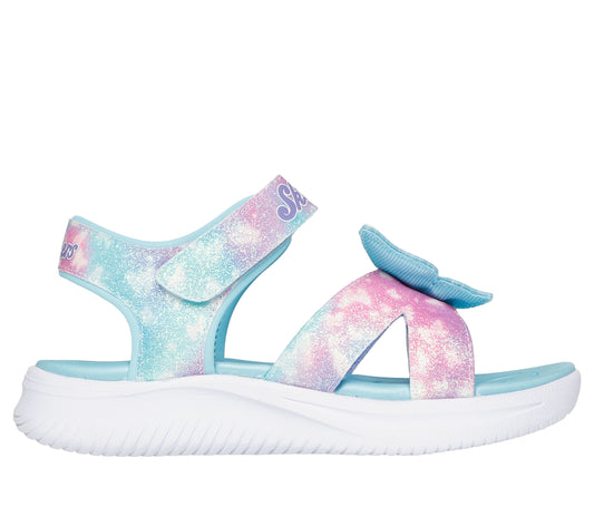 Skechers Sandale copii fete S LIGHTS® JUMPSTERS SANDAL BU 303109L AQUA/MULTICOLOR ICF0119-AQMT