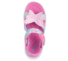 Skechers Sandale copii fete S LIGHTS® JUMPSTERS SANDAL BU 303109L PINK/MULTICOLOR ICF0119-PKMT