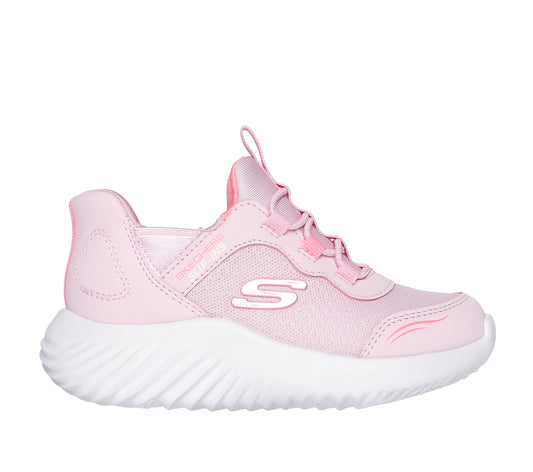 Skechers Pantofi copii fete sport Slip Ins BOUNDER SIMPLE CUTE 303585N LIGHT PINK ICF0126-LTPK