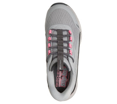 Skechers Pantofi copii fete sport GLIDE STEP VISTA LANE 303654L GRAY/PINK ICF0127-GYPK