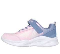 Skechers Pantofi copii fete sport SKECHERS SOLA GLOW OMBRE DE 303714N GRAY/LIGHT PINK ICF0134-GYLP