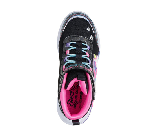 Skechers Ghete copii fete UNICORN CHASER 303302L NAVY/MULTICOLOR BLACK/MULTICOLOR ICF0137-BKMT