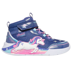 Skechers Ghete copii fete UNICORN CHASER 303302L NAVY/MULTICOLOR NVMT ICF0137-NVMT