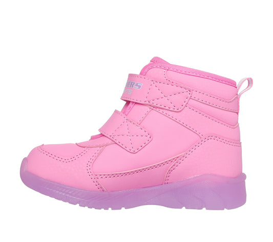Skechers Ghete copii fete ILLUMI BRIGHTS POLAR STEPPE 319310N NAVY/MULTICOLOR PINK/MULTICOLOR ICF0140-PKMT
