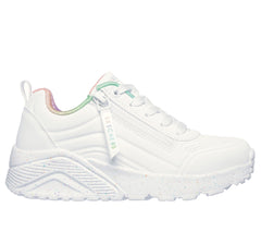 Skechers Pantofi copii fete sport UNO LITE   VIVID SPLASH 310370L WHITE/MULTICOLOR ICF0141-WMLT